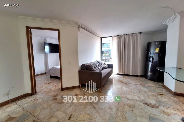 Apartamento de 1 alcoba en arriendo en Los Colores, Medellín, 51 m² · foto 3 de 16
