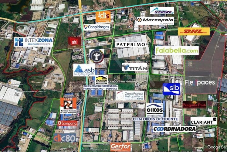 Lote en venta en Siberia, Cota, 2274 m² · foto 3 de 7