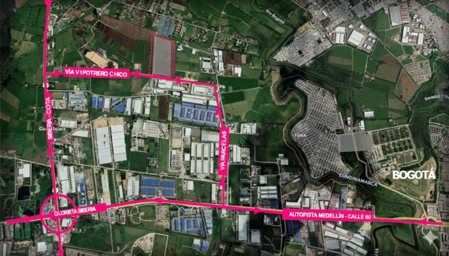 Lote en venta en Siberia, Cota, 2556 m² · foto 4 de 7