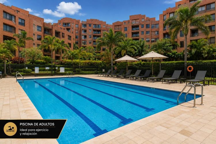 Apartamento de 4 alcobas en venta en Ciudad Jardin, Cali, 188 m² · foto 4 de 15