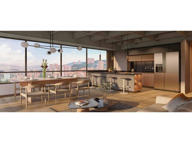 Apartamento de 3 alcobas en venta en Lalinde, Medellín, 311 m² · foto 2 de 10