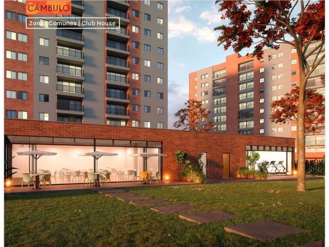 Apartamento de 3 alcobas en venta en El Porvenir, Rionegro, 75 m² · foto 2 de 6