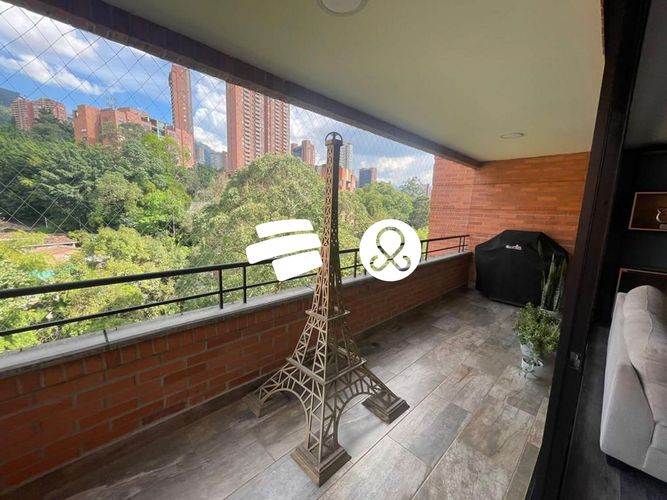 Apartamento de 3 alcobas en venta en El Tesoro, Medellín, 127 m² · foto 6 de 13