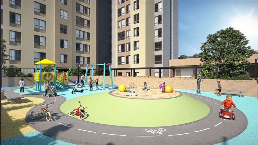Apartamento de 2 alcobas en venta en Ub. Terreros, Soacha, 46 m² · foto 4 de 20