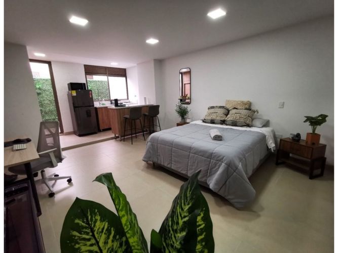 Apartaestudio en venta en Laureles, Medellín, 37 m² · foto 2 de 8