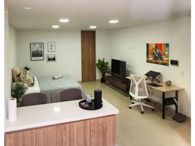Apartaestudio en venta en Laureles, Medellín, 37 m² · foto 5 de 8