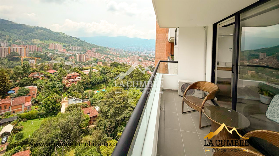 Apartamento de 3 alcobas en venta en Loma De Las Brujas, Envigado, 186 m² · foto 7 de 17