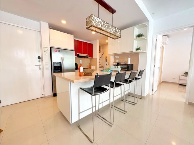 Apartamento de 2 alcobas en venta en La Boquilla, Cartagena, 117 m² · foto 5 de 13