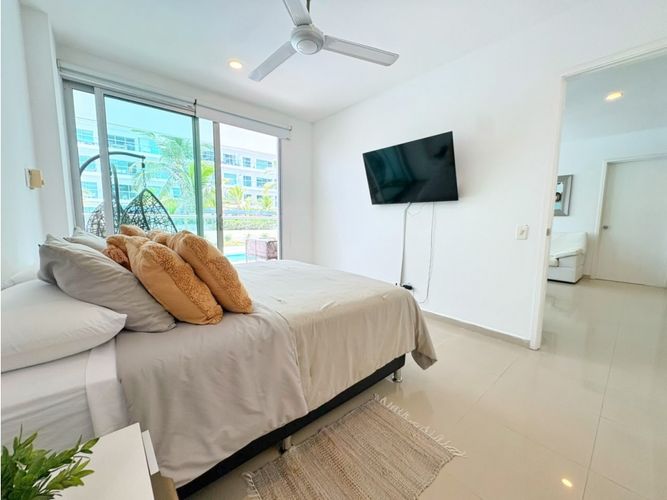 Apartamento de 2 alcobas en venta en La Boquilla, Cartagena, 117 m² · foto 9 de 13