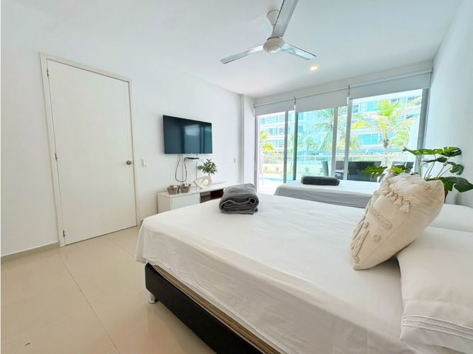 Apartamento de 2 alcobas en venta en La Boquilla, Cartagena, 117 m² · foto 10 de 13