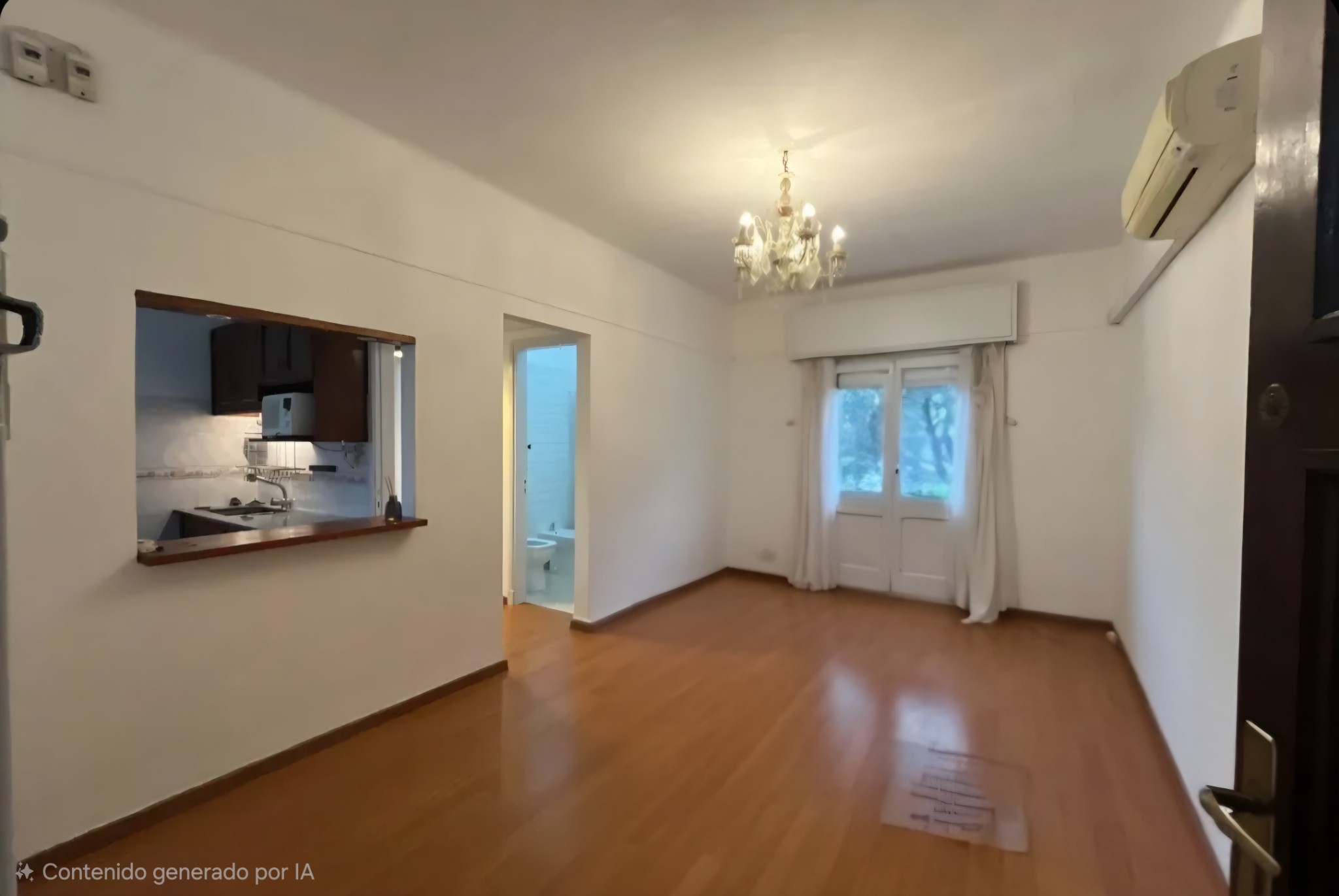 Exclusivo apartamento de 2 dormitorios en Punta Carretas: balcón al frente con terraza al fondo con churrasquera, piso 3 por cómoda escalera. · Foto 11