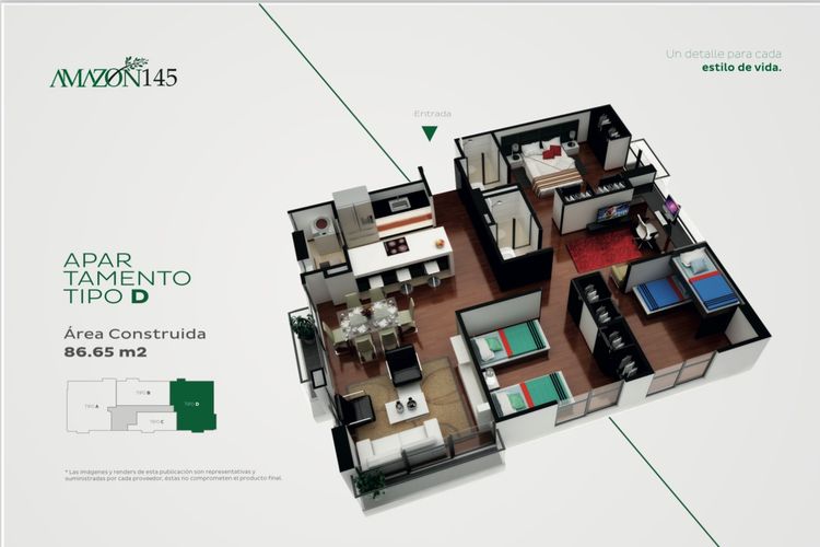 Apartamento en venta en Cedritos, Bogotá · foto 2 de 20