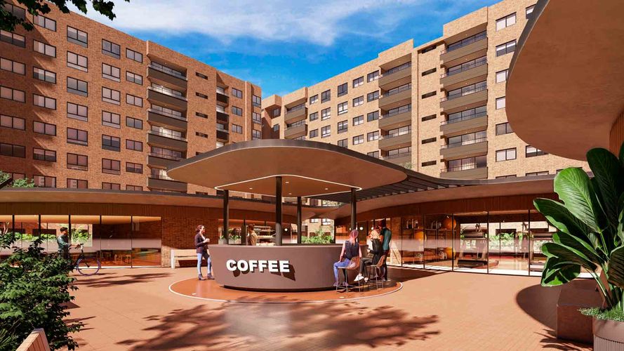Apartamento de 2 alcobas en venta en Laureles, Medellín, 62 m² · foto 1 de 8