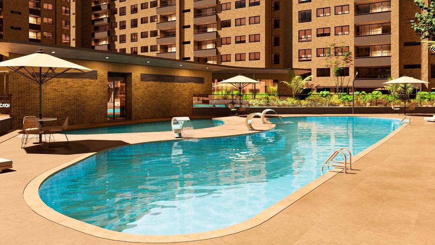 Apartamento de 2 alcobas en venta en Laureles, Medellín, 62 m² · foto 3 de 8