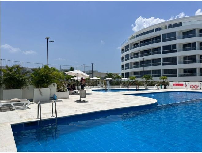 Apartamento de 1 alcoba en arriendo en Serena Del Mar, Cartagena, 49 m² · foto 11 de 13