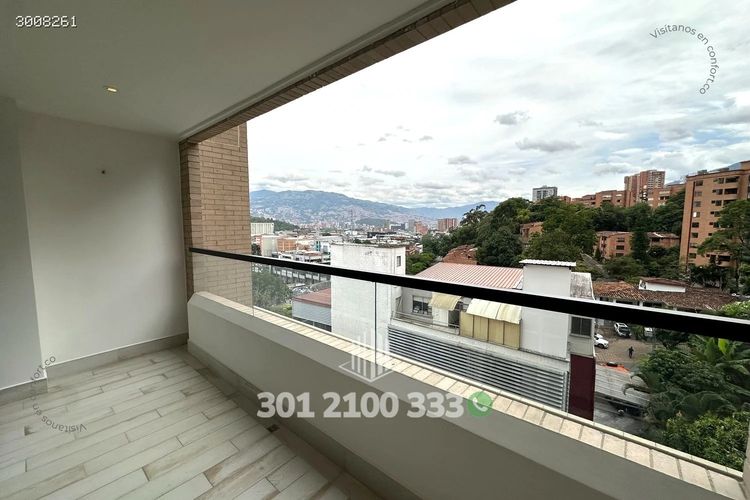 Apartamento de 3 alcobas en arriendo en Castropol, Medellín, 104 m² · foto 4 de 24
