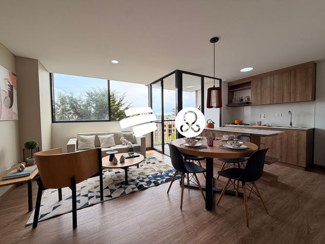 Apartamento de 3 alcobas en venta en El Porvenir, Rionegro, 67 m² · foto 2 de 14