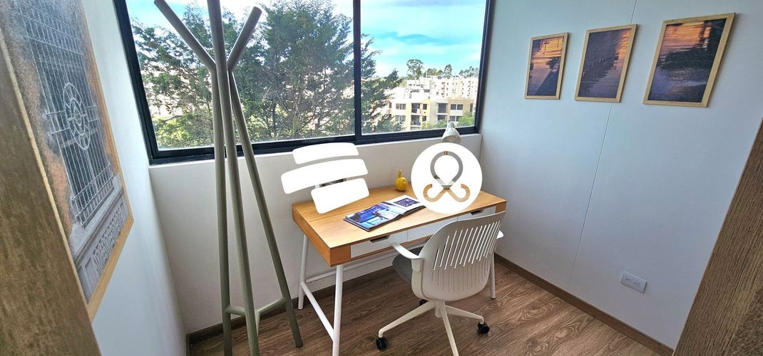 Apartamento de 3 alcobas en venta en El Porvenir, Rionegro, 67 m² · foto 10 de 14