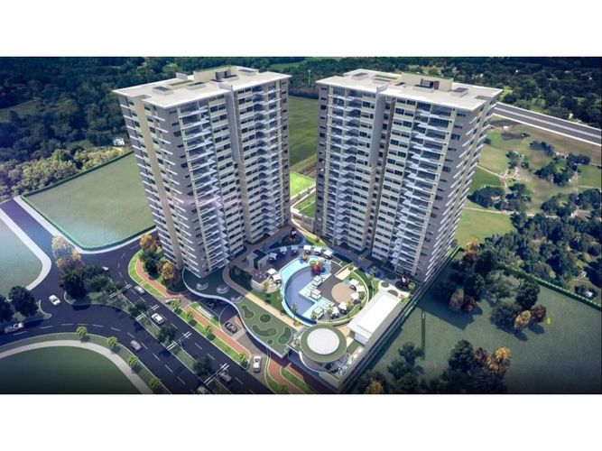 Apartamento de 3 alcobas en venta en El Portal Ii, Girón, 98 m² · foto 2 de 6