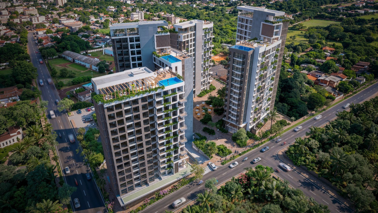 Departamento en Ciudad del Este - Zuba Plaza CDE - de 2 dormitorios — foto 1