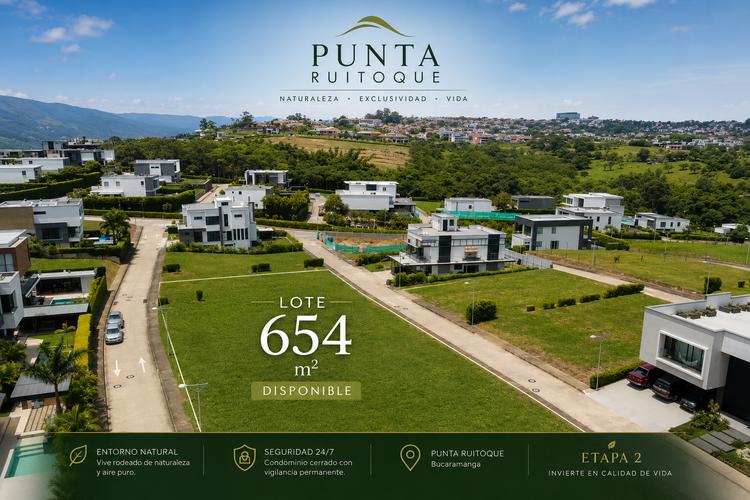 Lote en venta en Ruitoque, Floridablanca, 665 m² · foto 13 de 21