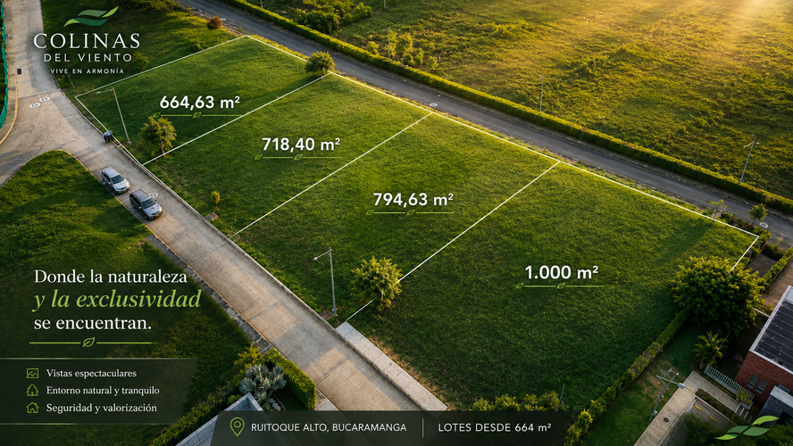 Lote en venta en Ruitoque, Floridablanca, 665 m² · foto 11 de 21