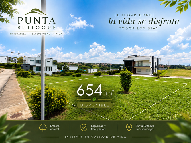 Lote en venta en Ruitoque, Floridablanca, 665 m² · foto 12 de 21