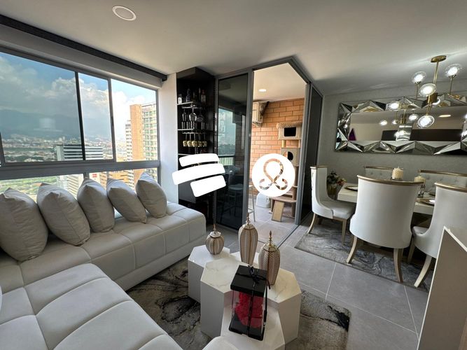 Apartamento de 2 alcobas en venta en El Poblado, Medellín, 89 m² · foto 3 de 19
