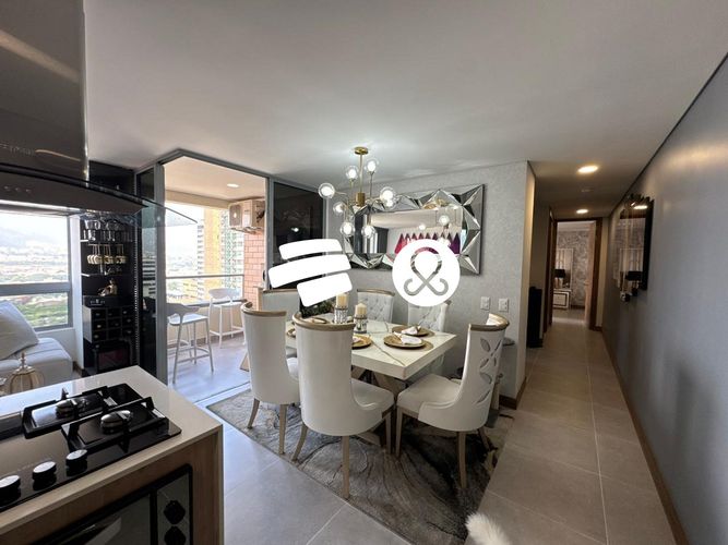 Apartamento de 2 alcobas en venta en El Poblado, Medellín, 89 m² · foto 7 de 19