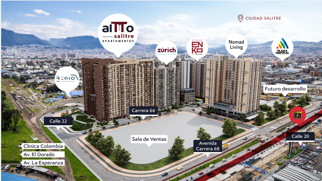 Apartamento en venta en Ciudad Salitre, Bogotá · foto 7 de 24