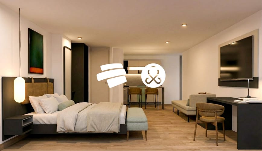 Apartamento de 1 alcoba en venta en Laureles, Medellín, 33 m² · foto 8 de 12