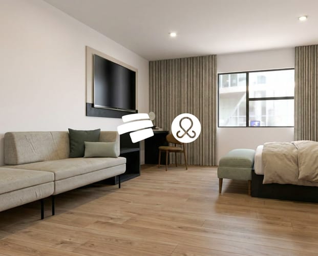 Apartamento de 1 alcoba en venta en Laureles, Medellín, 33 m² · foto 9 de 12