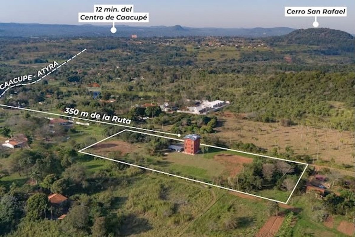AMPLIO TERRENO CON DEPARTAMENTOS INDEPENDIENTES EN CAACUPÉ EN VENTA (14.745 M2) — foto 3