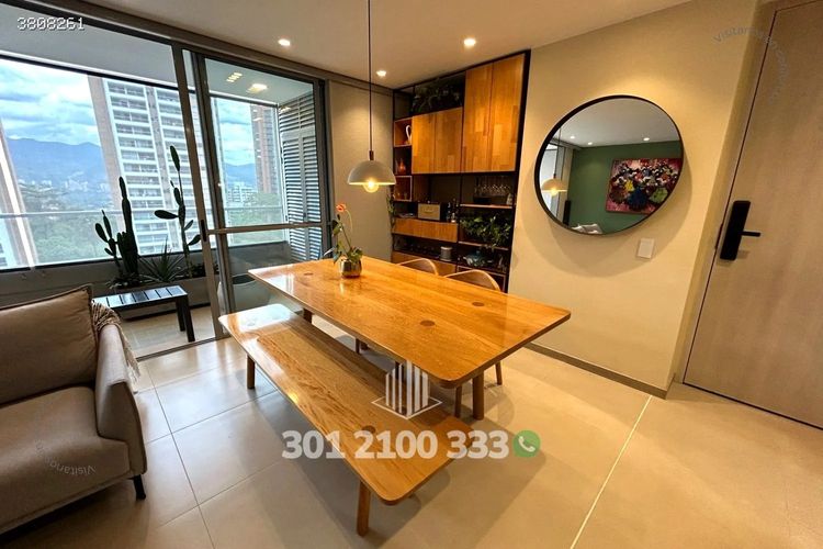 Apartamento de 3 alcobas en arriendo en Los Balsos, Medellín, 110 m² · foto 4 de 24