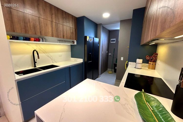 Apartamento de 3 alcobas en arriendo en Los Balsos, Medellín, 110 m² · foto 9 de 24