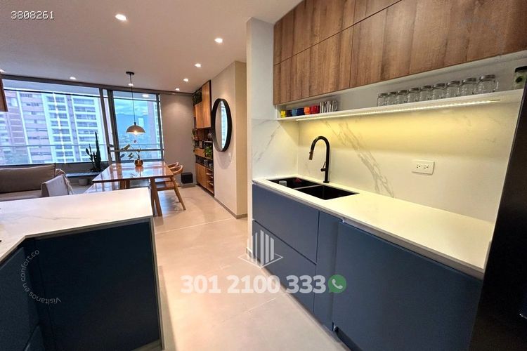 Apartamento de 3 alcobas en arriendo en Los Balsos, Medellín, 110 m² · foto 7 de 24