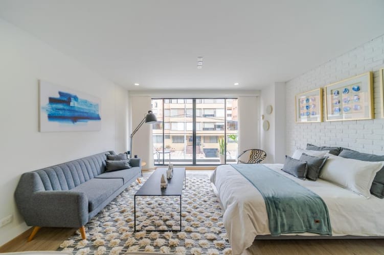 Apartaestudio en venta en Chico Norte, Bogotá, 48 m² · foto 5 de 21