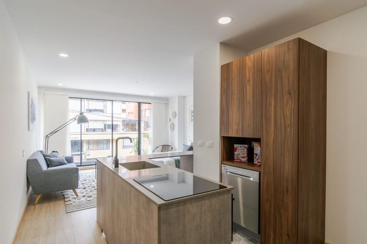 Apartaestudio en venta en Chico Norte, Bogotá, 48 m² · foto 20 de 21