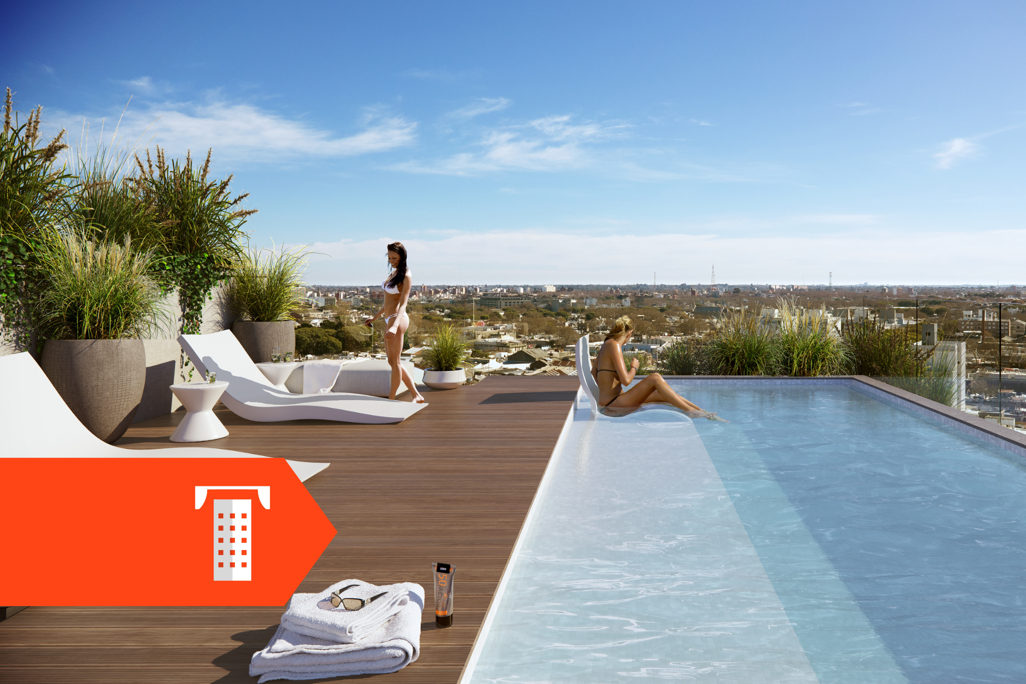 Venta Apartamento 1 Dormitorio Cordón con Piscina Hub By Block - RH-14951