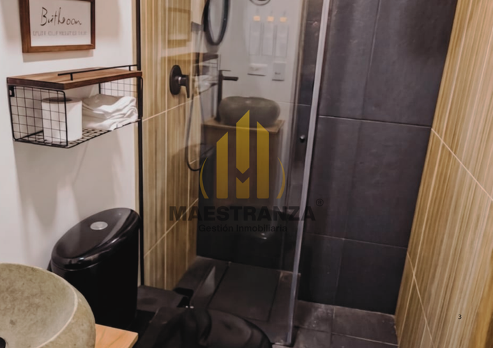 Apartamento de 1 alcoba en arriendo en Las Acacias, Medellín, 38 m² · foto 6 de 8