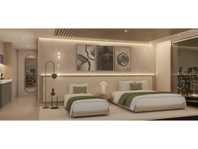 Apartaestudio en venta en Chico, Bogotá, 28 m² · foto 5 de 21