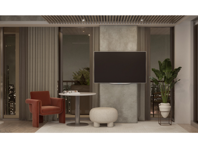 Apartaestudio en venta en Chico, Bogotá, 28 m² · foto 7 de 21