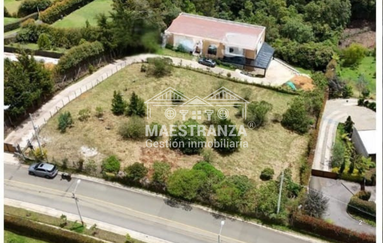 Lote en venta en Loma Del Chocho, Envigado, 2105 m² · foto 3 de 4