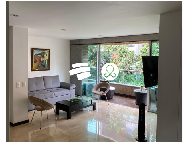 Apartamento de 3 alcobas en venta en Chico Norte, Bogotá, 113 m² · foto 2 de 8