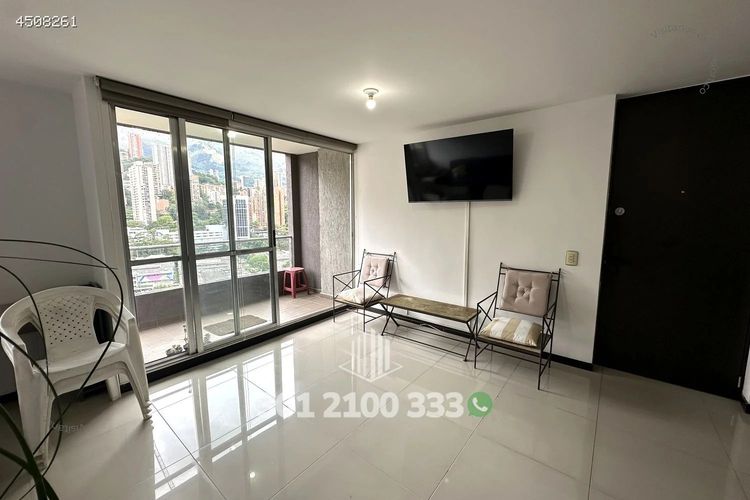 Apartamento de 2 alcobas en arriendo en Ciudad Del Río, Medellín, 70 m² · foto 3 de 24