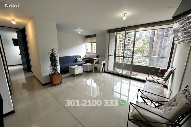 Apartamento de 2 alcobas en arriendo en Ciudad Del Río, Medellín, 70 m² · foto 4 de 24