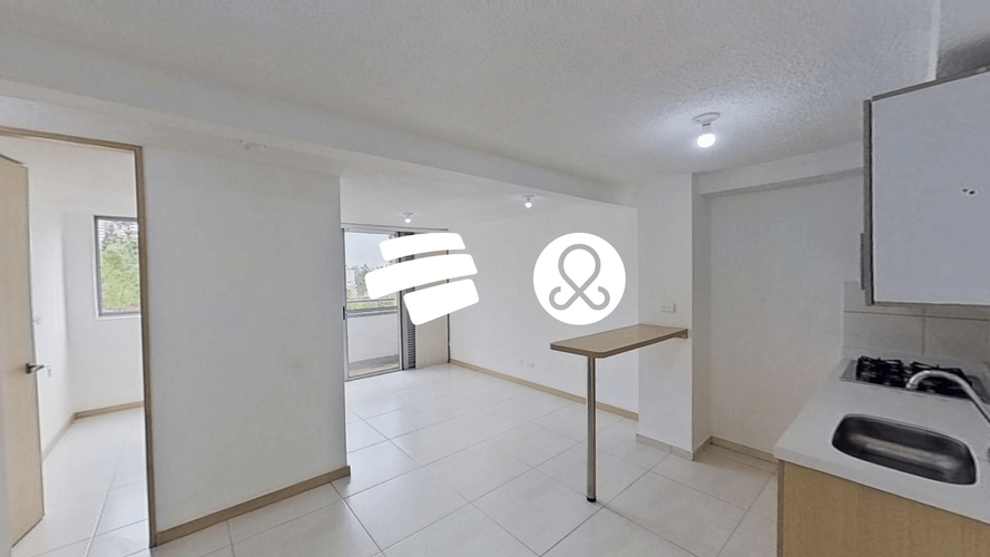 Apartamento de 3 alcobas en venta en Bucaros, Bello, 51 m² · foto 4 de 13