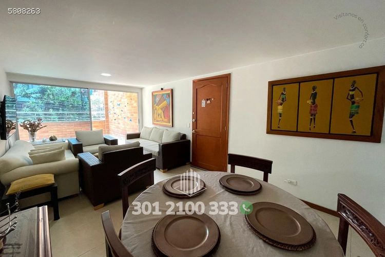 Apartamento de 3 alcobas en arriendo en Las Acacias, Medellín, 130 m² · foto 3 de 24
