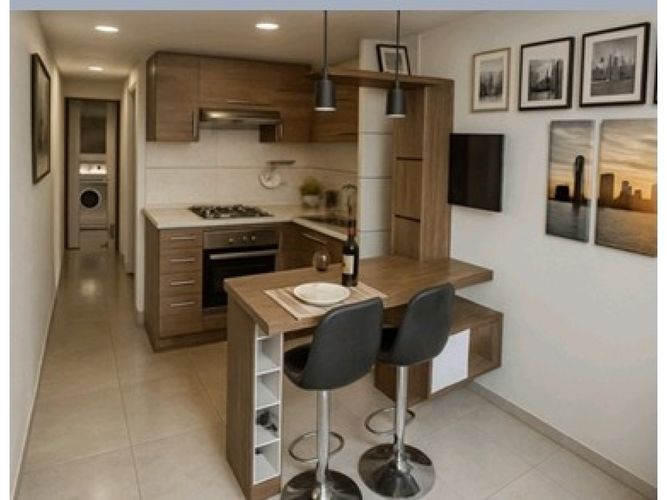 Apartaestudio en venta en Barrios Unidos, Bogotá, 36 m² · foto 2 de 4