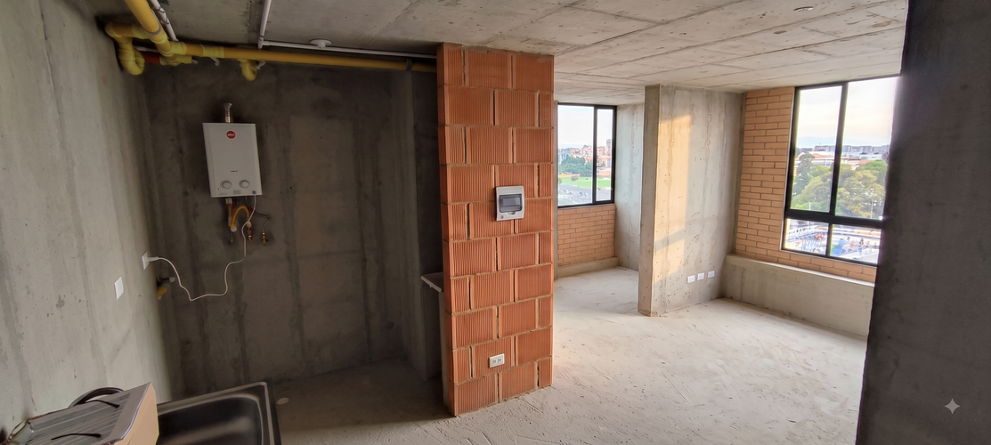 Apartamento de 2 alcobas en venta en Centro Comercial Outlet Factory, Bogotá, 41 m² · foto 4 de 9